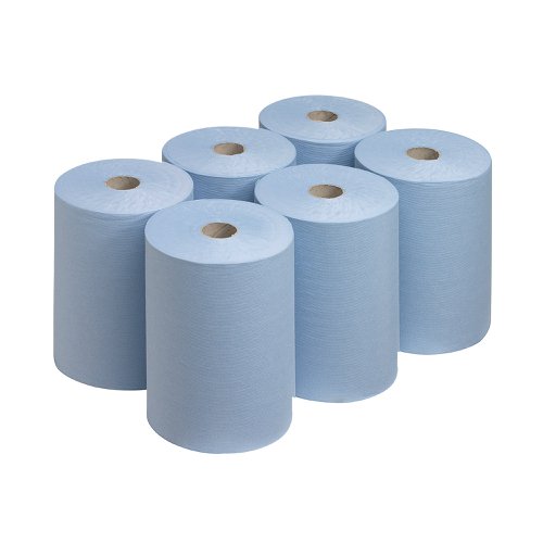 Scott Slimroll Hand Towel Roll Blue 165m (Pack of 6) 6658