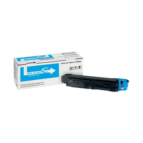 Kyocera TK5140C Toner Cartridge Cyan TK-5140C