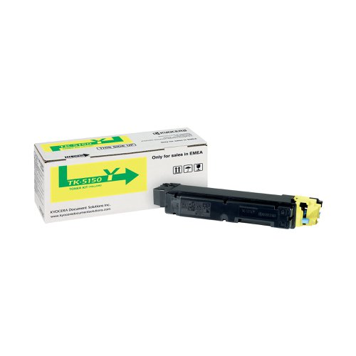 Kyocera TK5150Y Toner Cartridge Yellow TK-5150Y