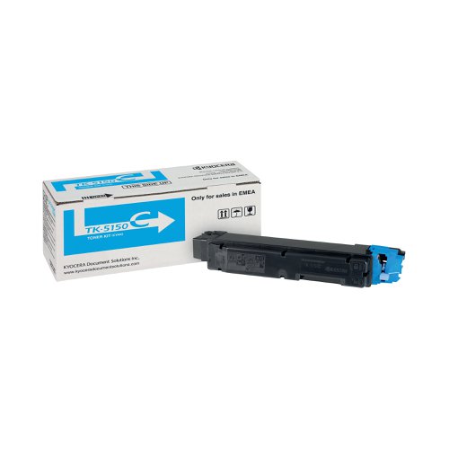 Kyocera TK5150C Toner Cartridge Cyan TK-5150C