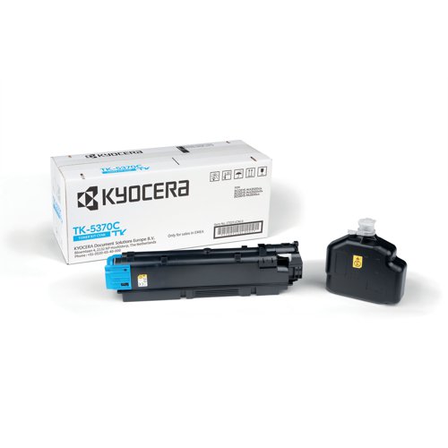 Kyocera TK-5370C Toner Cartridge Cyan 1T02YJCNL0