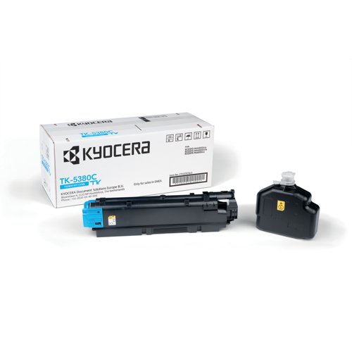 Kyocera TK-5380C Toner Cartridge Cyan 1T02Z0CNL0