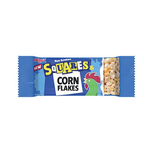 Kelloggs Rice Krispies Squares Corn Flakes Cereal Bar 31g Pack Of 30 7100683000