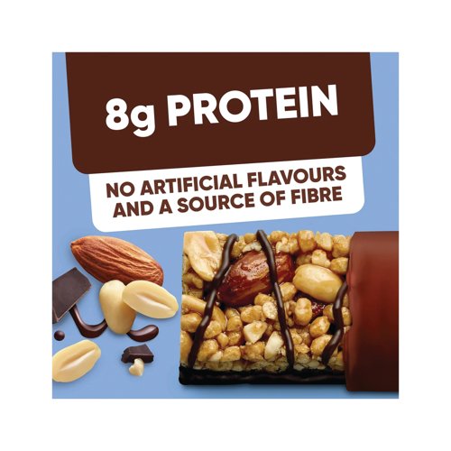 Kelloggs High Protein Almond and Dark Chocolate Snack Bars 35g (Pack of 16) 7100787000
