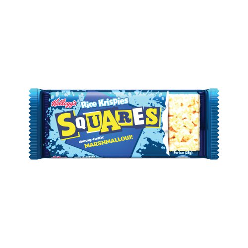 Kelloggs Rice Krispies Squares Chewy Marshmallow 28g Pack Of 30 7144092000