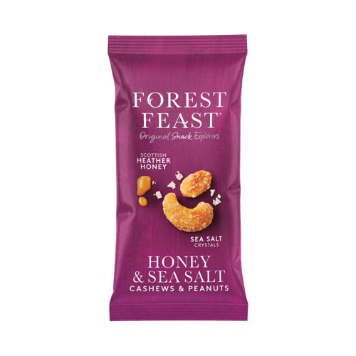 Forest Feast Heather Honey Cashews Peanuts Impulse40g (Pack of 12) 05457