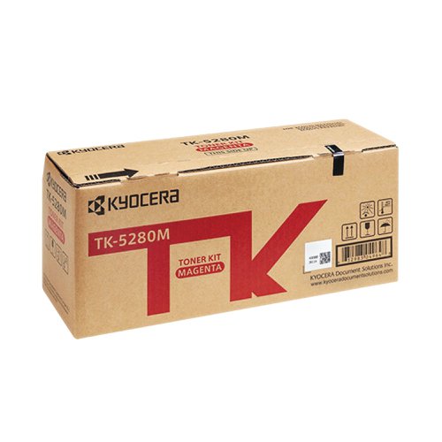 Kyocera TK-5280M Toner Cartridge Magenta 1T02TWBNL0