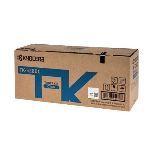 KET04972 Kyocera Toner Cartridge Cyan TK-5280C 1T02TWCNL0