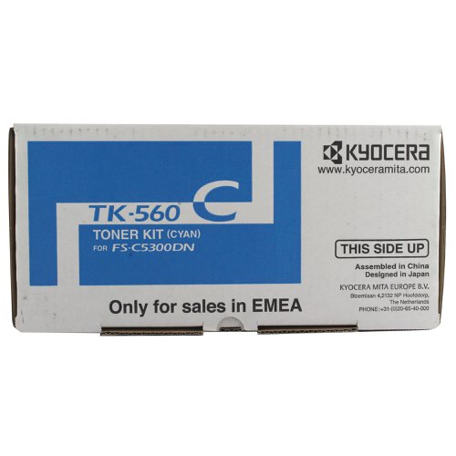 Kyocera TK-560C Cyan Toner Cartridge 1T02HNCEU0