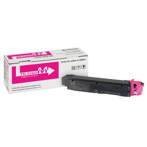 Kyocera TK5160M Toner Cartridge Magenta TK-5160M