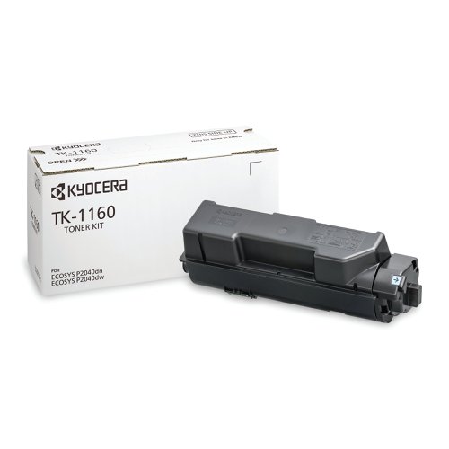 Kyocera TK1160 Toner Cartridge Black TK-1160