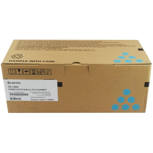 Kyocera Cyan TK-150C Toner Cartridge