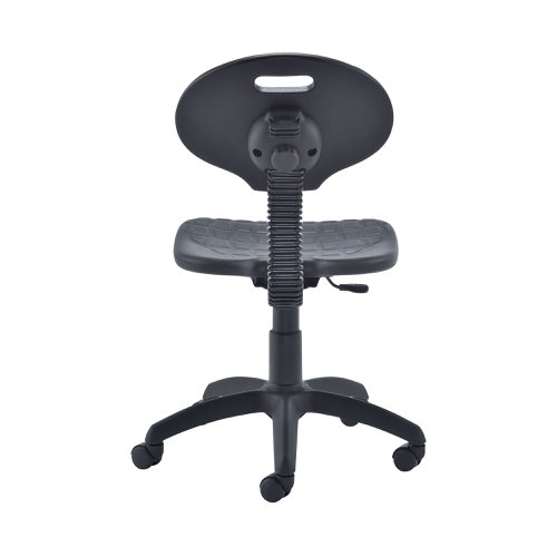 Jemini Factory Chair 570x280x610mm Polyurethane Black KF00197