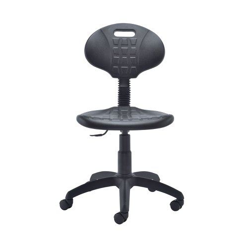 Jemini Factory Chair 570x280x610mm Polyurethane Black KF00197