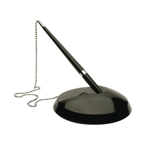 Q-Connect Reception Pen with Chain and Base KF00233