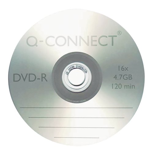 Q-Connect DVD-R 4.7GB Cake Box (25 Pack) KF00255