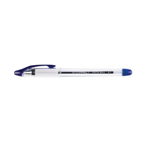 Q-Connect Delta Ballpoint Pen Medium Blue (12 Pack) KF00376