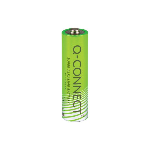 KF00489 | Q-Connect AA Batteries are the ideal power source for your home or office. Suitable for general use but with high performance, this batteries offer great energy for all your electronic items. Subject to Q-Connect's high standards, these alkaline batteries have no added mercury content for your safety. The most economical product possible for your battery needs. Q-Connect offers high quality office supplies designed to give your business an effective solution to all your stationery needs.