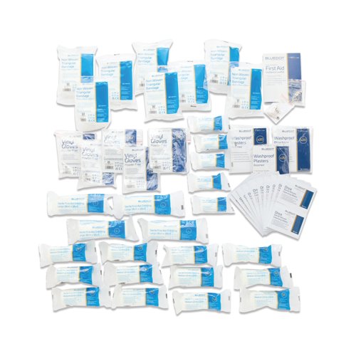 Q-Connect 50 Person Wall-Mountable First Aid Kit 1002453
