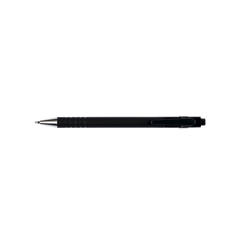 Q-Connect Lamda Ballpoint Pen Medium Black (12 Pack) KF00672 Ballpoint & Rollerball Pens KF00672