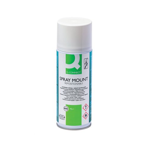 Q-Connect Quick Mount Aerosol Adhesive 400ml KF01071