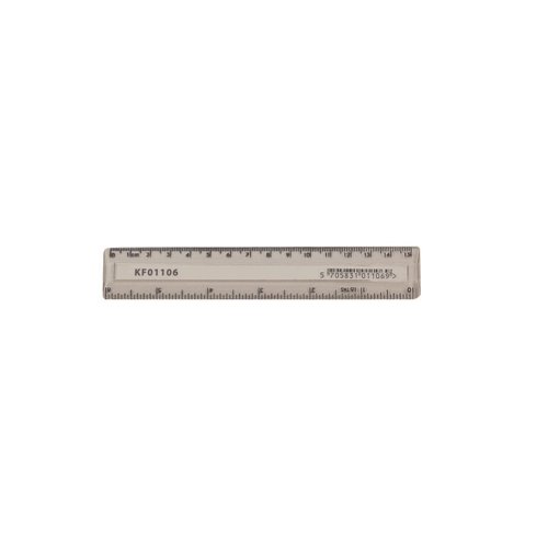 Q-Connect Acrylic Shatter Resistant Ruler 15cm Clear (Pack of 10) KF01106Q | VOW