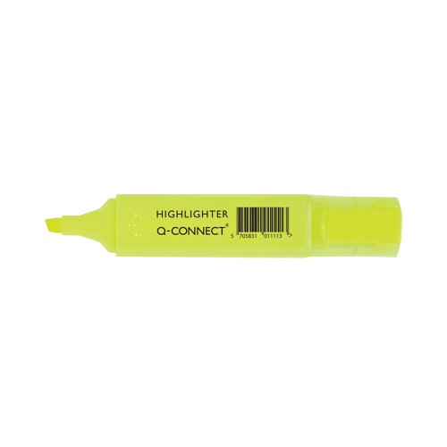 Q-Connect Yellow Highlighter Pen (Pack of 10) KF01111 Highlighters KF01111