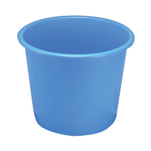 Ideal for general waste disposal at home, school, or in the office, this Q-Connect bin is made from durable, wipe clean polypropylene, for long lasting, hygienic use. This blue bin has a 15 litre capacity and can be used as part of a colour coordinated waste and recycling segregation system. This bin measures W318 x D318 x H257mm.