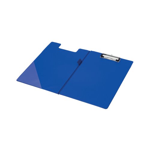 This Q-Connect clipboard is a great solution for those who work on the go, providing a rigid and smooth surface that supports documents. A strong clip keeps documents fastened securely to the clipboard for clear, smooth writing, no matter where you are. The foldover cover protects documents and has a pocket on the inside for storing additional papers. This clipboard is suitable for both A4 and foolscap documents and comes in blue.