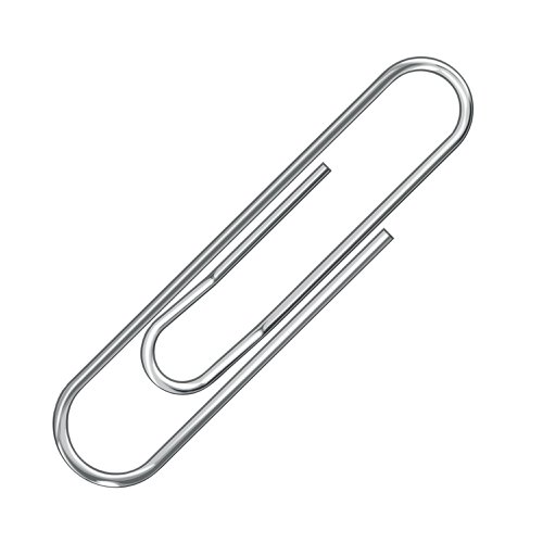 Q-Connect Paperclips Plain 32mm (Pack of 1000) KF01315 Paper Clips & Binders KF01315