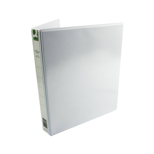 Q-Connect Presentation 25mm 4D-Ring Binder A4 White (Pack of 6) KF01325Q