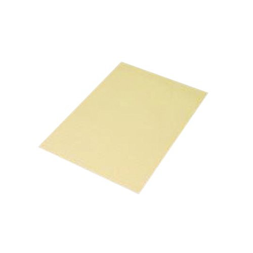 Q-Connect Feint Ruled Board Back Memo Pad 160 Pages A4 Yellow (10 Pack) KF01388