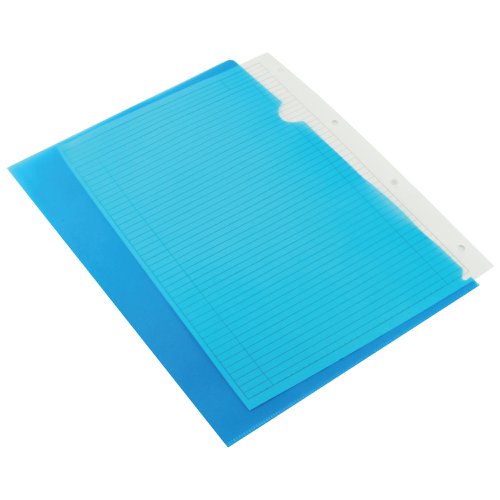 Q-Connect Cut Flush Folder A4 Blue (Pack of 100) KF01486