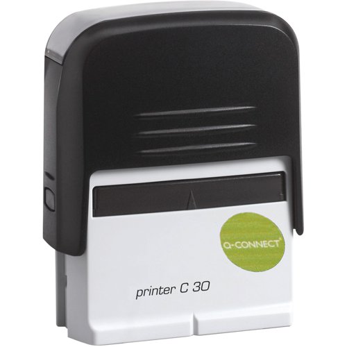 Q-Connect Voucher for Custom Self-Inking Stamp 45x15mm KF02111