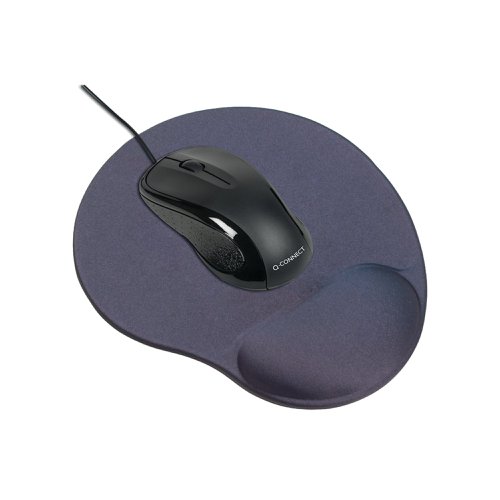 Q-Connect Gel Mouse Mat Grey KF02213