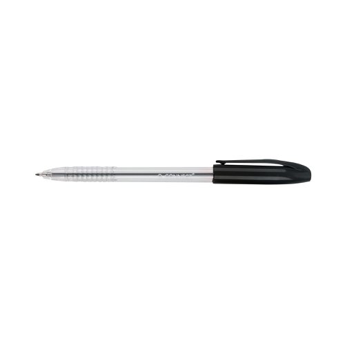 KF02457 | These Q-Connect Grip Stick Ballpoint Pens feature a medium nib, which writes a a bold and clear 0.5mm line width. Ideal for everyday writing, this pack contains 20 pens with black ink.