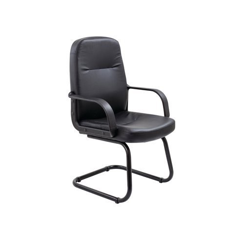 Jemini Rhone Visitors Chair 620x625x980mms Black KF03432 | VOW