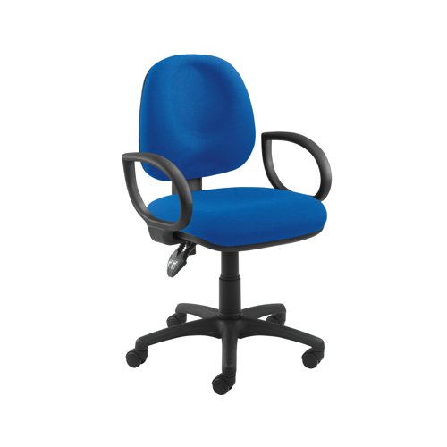 Arista Concept Medium Back Operator Chair 700x700x840-970mm Blue KF03452