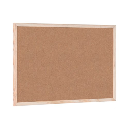 Q-Connect Lightweight Cork Noticeboard 400x600mm KF03566