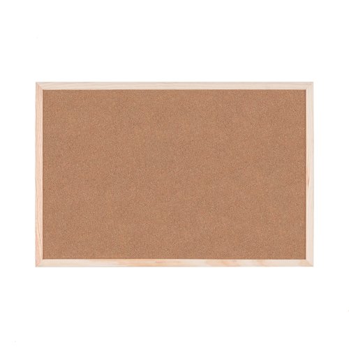 Q-Connect Lightweight Cork Noticeboard 400x600mm KF03566