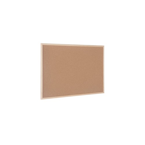 Q-Connect Lightweight Cork Noticeboard 600x900mm KF03567