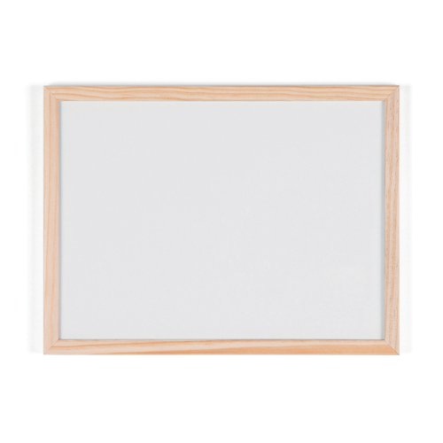 Q-Connect Wooden Frame Whiteboard 400x300mm KF03569