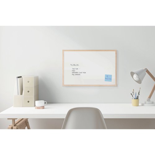 Q-Connect Wooden Frame Whiteboard 400x300mm KF03569