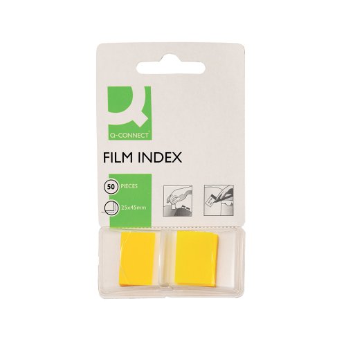 Q-Connect Page Marker Yellow (Pack of 50) KF03634 | KF03634 | VOW