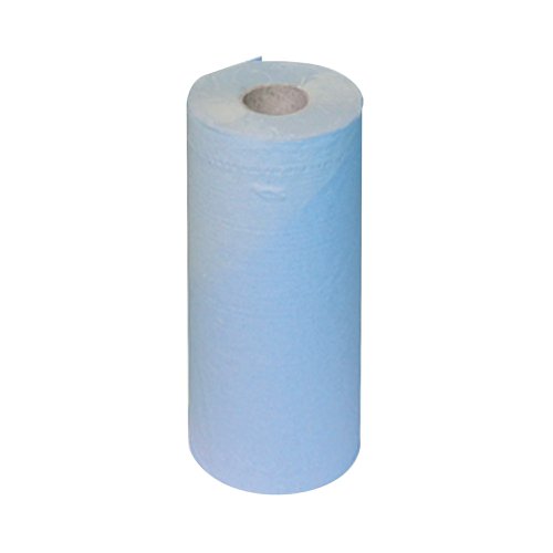 2Work Hygiene Roll 2-Ply 20 Inch Blue (Pack of 12) KF03807