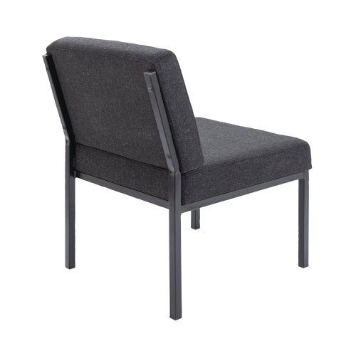 Jemini Reception Chair 520x670x800mm Charcoal KF04010 | VOW