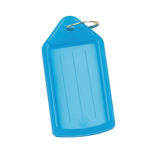Q-Connect Sliding Key Fobs Blue Pack of 40 KF10480