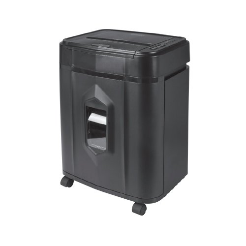 Q-Connect Q120 Autofeed Mini Cross Cut Shredder 19L 408x325x462mm Black KF10487 Department & Office Shredders KF10487