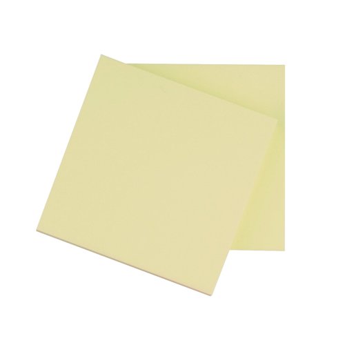 Q-Connect Quick Notes 76 x 76mm Yellow (Pack of 12) KF10502