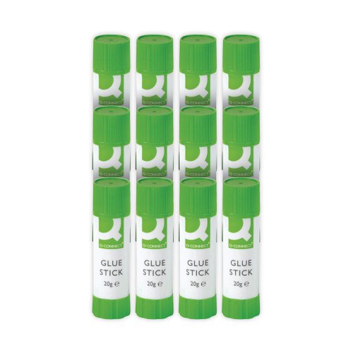 Q-Connect Glue Stick 20g (12 Pack) KF10505Q